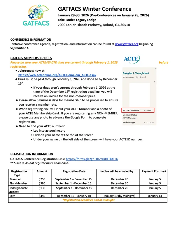 Registration Directions